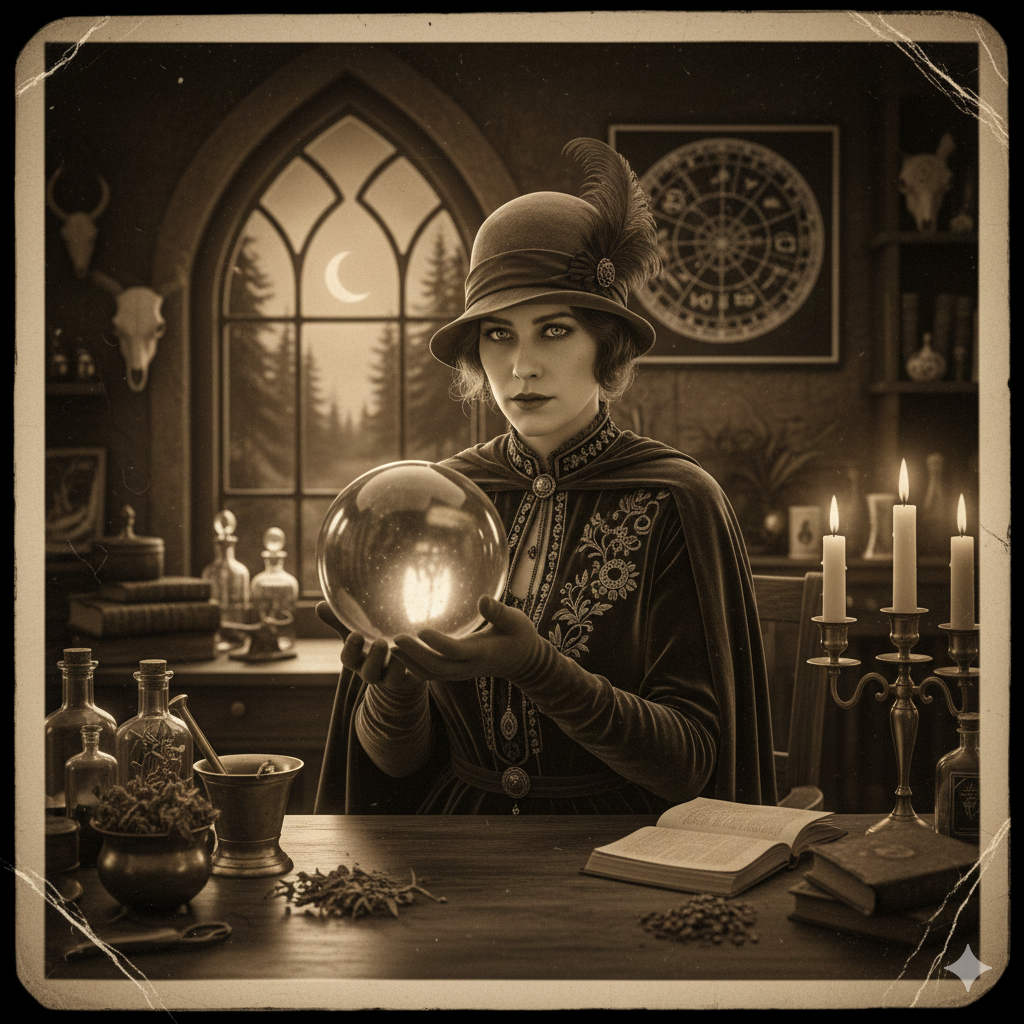 A Mysterious Witch of the 1920s